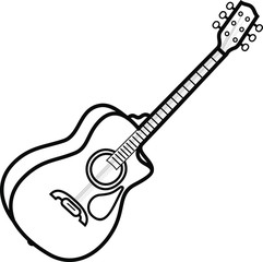 Obraz premium String Acoustic Guitars