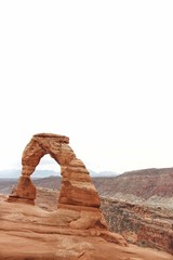 delicate arch in national park