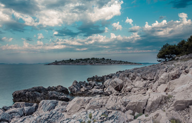 Beautiful island in croatia