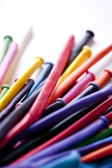 colorful balloons deflated multicolor