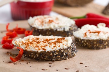 Wholegrain bread with spices