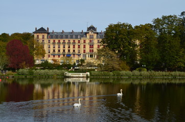 Fototapeta premium Bagnoles de l'orne (Orne - France)