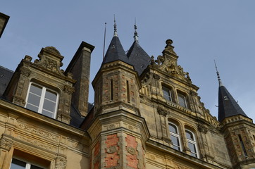 Fototapeta na wymiar Hôtel de Ville de Bagnoles de l'orne (Orne - France)