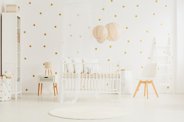 White baby room