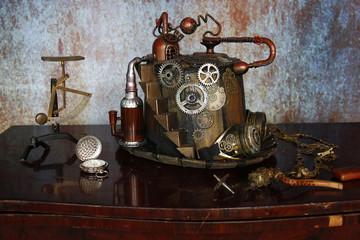 Steampunk distilleria
