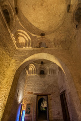 Interno della chiesa di San Giovanni degli Eremiti, città di Palermo IT