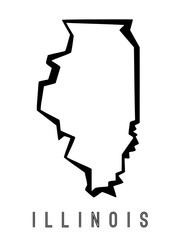 Illinois geometric map