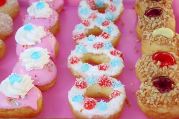 donuts at street food