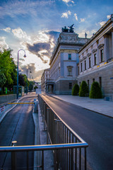 Naklejka premium Wien, Österreichisches Parlament