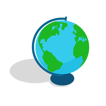 Geographical Globe Spherical or Rounded Object