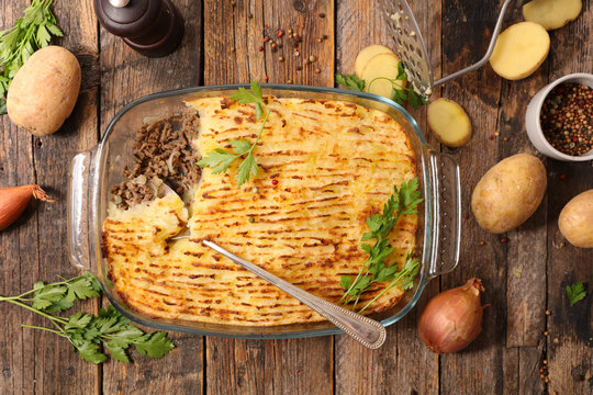 Mashed Potato With Minced Beef