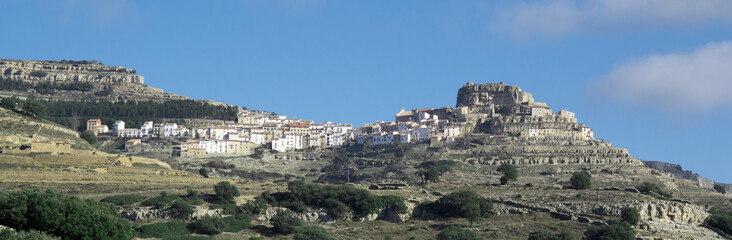 Fototapeta na wymiar The village of Ares del Maestre in Castellon