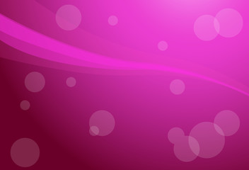 Purple Abstract background with orbs and lines. Vector illustration