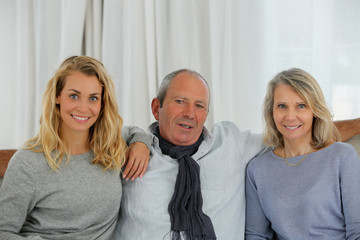 senior family concept