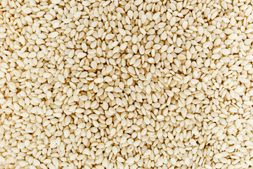 sesame seeds as a background close-up