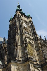 Fototapeta na wymiar Katedra św. Wita w Pradze