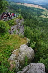 Szczeliniec Wielki, Góry Stołowe, Polska © emar