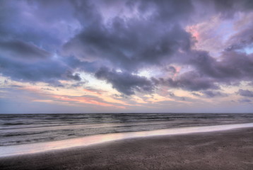 Sunrise on South Padre Island, Texas USA