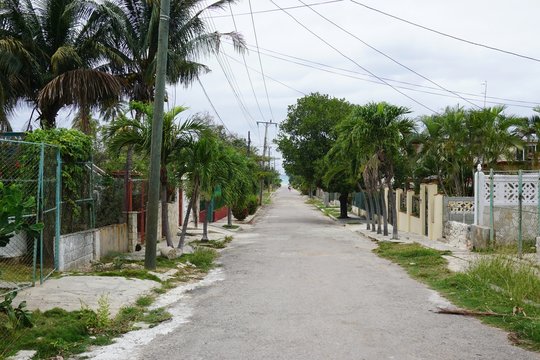 in den Stra&szlig;en von Guanabo, Playa del Este, Havanna auf Kuba | Karibik