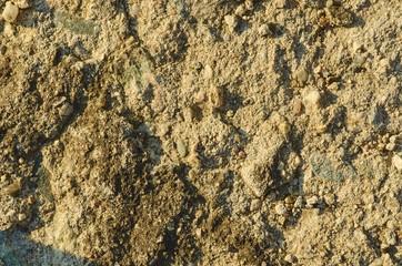 Close up of soil - can be used as background. Soil plain texture background.