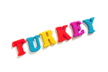 colorful toy alphabet letters