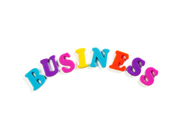 colorful toy alphabet letters