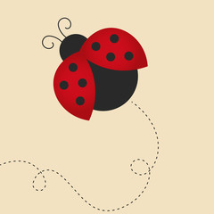 flying lady bug © CarryLove