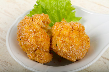 Crispy cauliflower