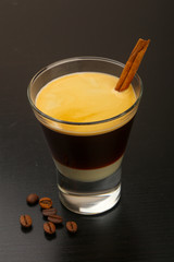 Espresso with condenced milk