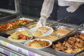 full lunch service station