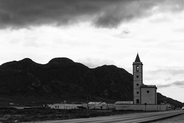 Abandoned old church in southern Spain