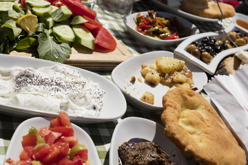 traditional turkish breakfast