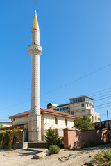 Obraz premium view of Yuhara-Jami mosque in Alushta city