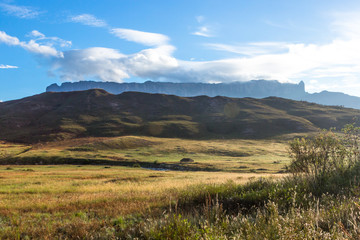 Mount Roraima in Venezuela, South America.