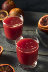 Raw Fresh Squeezed Blood Orange Juice