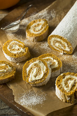 Homemade Sweet Pumpkin Roll