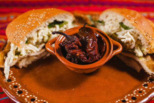 chiles chipotle mexican food cemita poblana mexico city