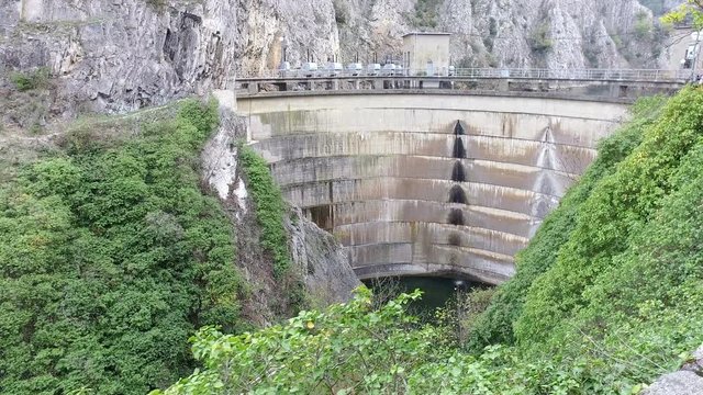 Hydropower dam, Renewable energy power supply