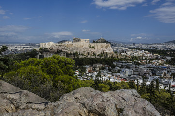 Acropolis and the Lycabettus Hill