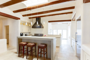 Interior of modern kitchen