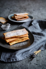 Chiacchiere - traditional Italian carnival pastry