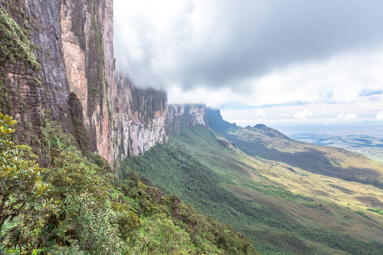 Mount Roraima in Venezuela, South America.