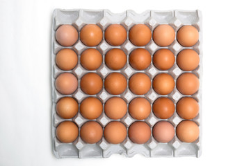 egg isolated on white background