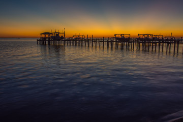 Sunset, Harkers Island, NC, USA