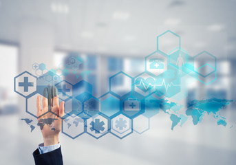 Innovative technologies for science and medicine in use by femal