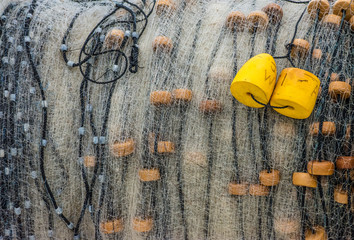 Fishing Net, Harkers Island, NC, USA