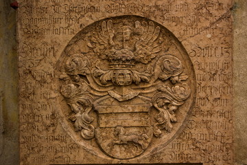 Old stone in Wachau, Spitz, Austria