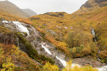 Waterfall in the Scotland Highlands
