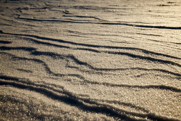 Frosty winter background