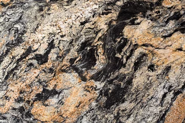 Wandaufkleber Seamless dark granite texture. © Dmytro Synelnychenko